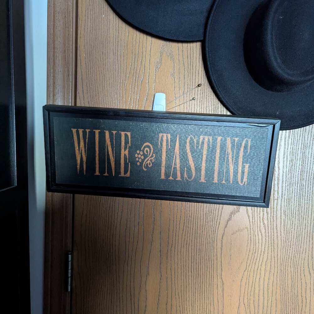 Wine Tasting Sign